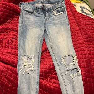 Super stretch, American eagle jeans